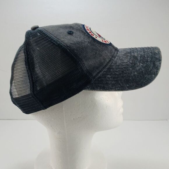 NWOT Vintage Cleveland Indians Chief Wahoo Embriordered Trucker Cap Hat Womans.. - Picture 5 of 9